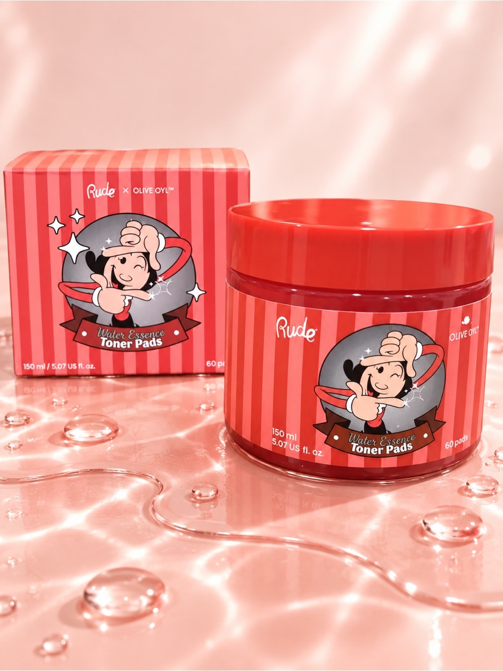 Rude Water Essence Brightening Toner Pads NEW - Picture 9 of 11